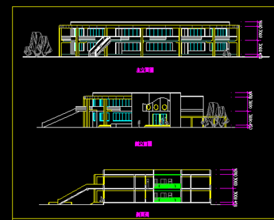 幼兒園建筑CAD設(shè)計(jì)平立剖面圖的要點(diǎn)分析